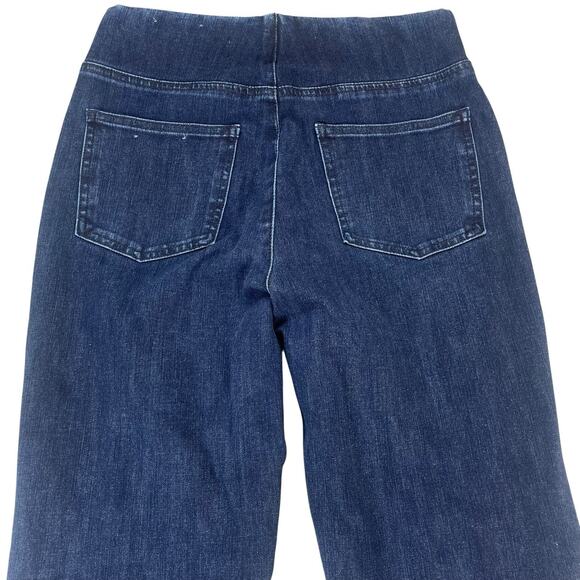 Soft Surroundings Ultimate Denim Pull-On Bootcut Jeans Womens XS Elastic Waist - Picture 6 of 12